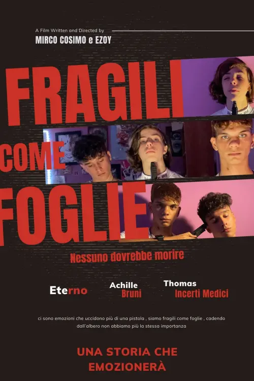 Movie poster "Fragili come foglie"