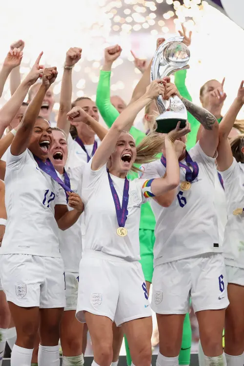 Movie poster "Lionesses: Champions of Europe"