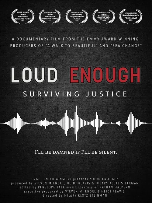 Movie poster "Loud Enough - Surviving Justice"