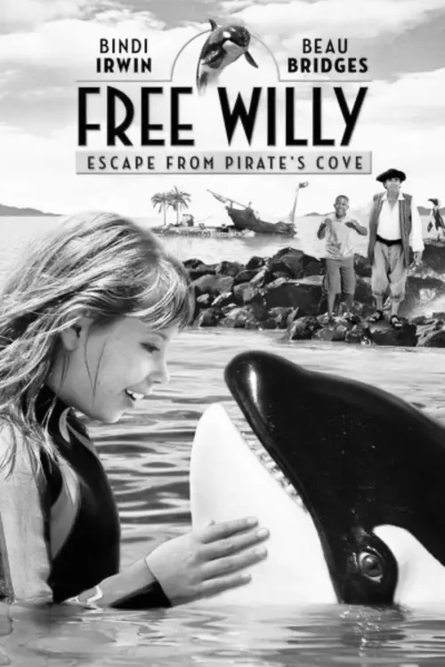 Movie poster "Free Willy: Escape from Pirate