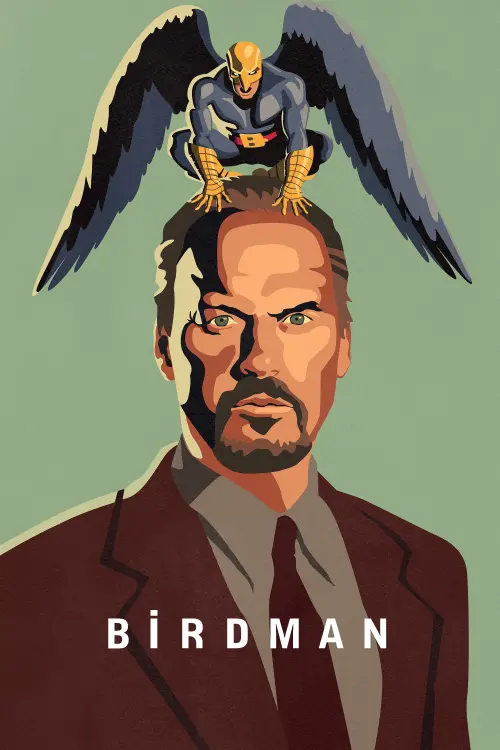 Movie poster "Birdman or (The Unexpected Virtue of Ignorance)"