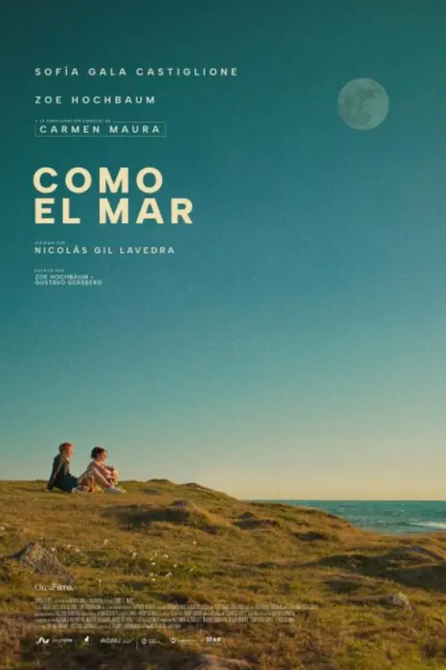 Movie poster "Como el mar"