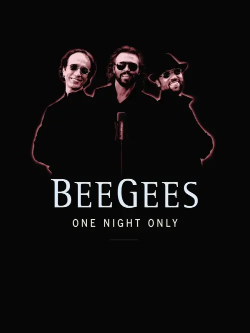 Movie poster "Bee Gees: One Night Only"