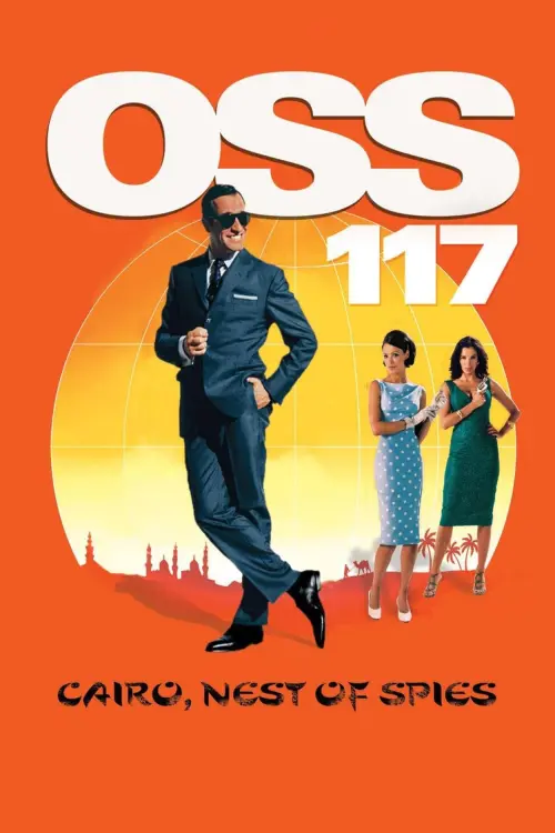 Movie poster "OSS 117: Cairo, Nest of Spies"