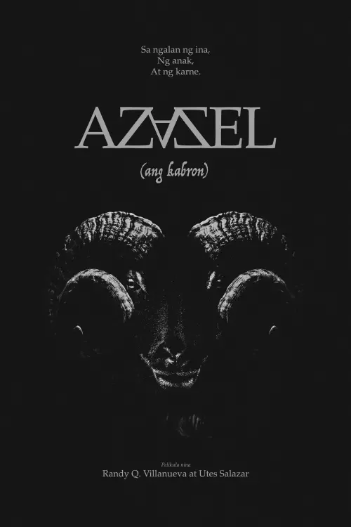 Movie poster "Azazel (Ang Kabron)"