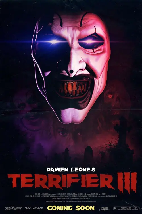 Movie poster "Terrifier 3"