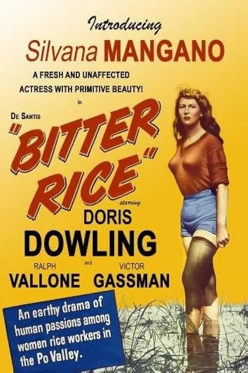 Movie poster "Bitter Rice"