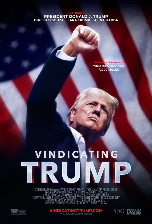 Movie poster "Vindicating Trump"