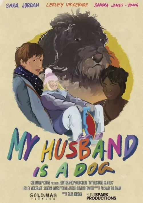 Movie poster "My Husband Is A Dog"