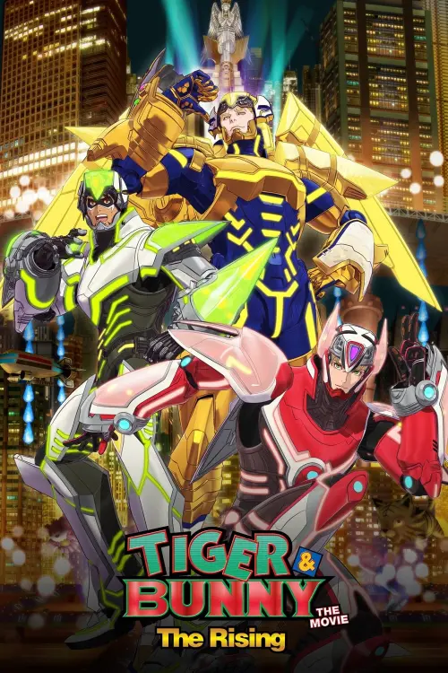 Movie poster "Tiger & Bunny: The Rising"