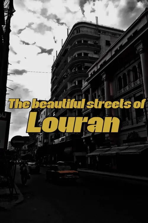 Movie poster "The beautiful streets of Louran"