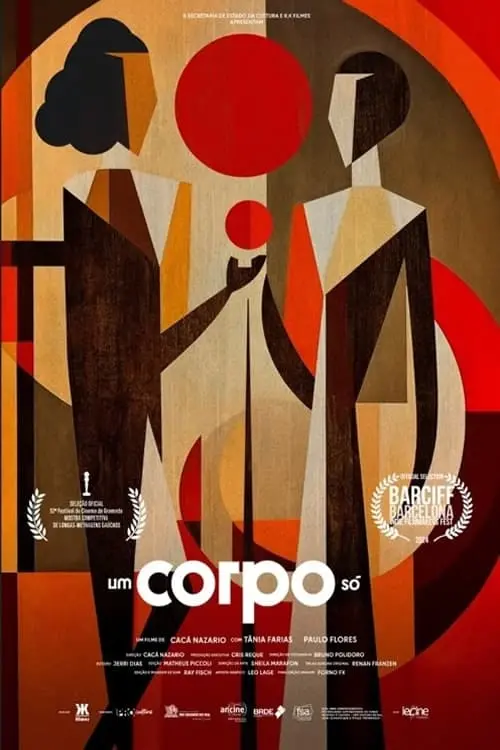 Movie poster "Um Corpo Só"