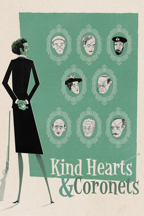 Movie poster "Kind Hearts and Coronets"