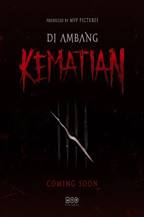 Movie poster "Di Ambang Kematian"