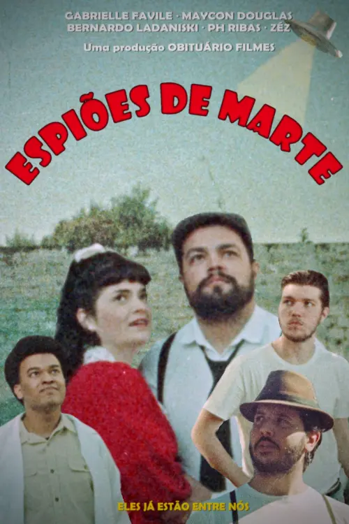 Movie poster "Espiões de Marte"