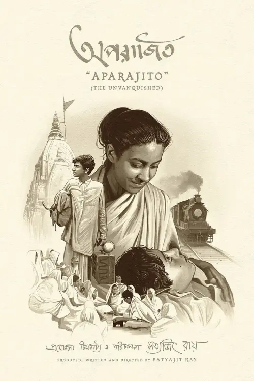 Movie poster "Aparajito"