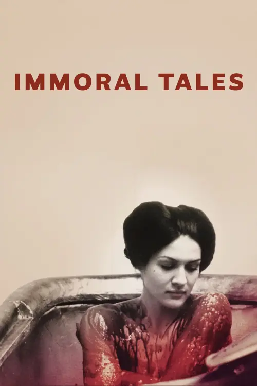 Movie poster "Immoral Tales"