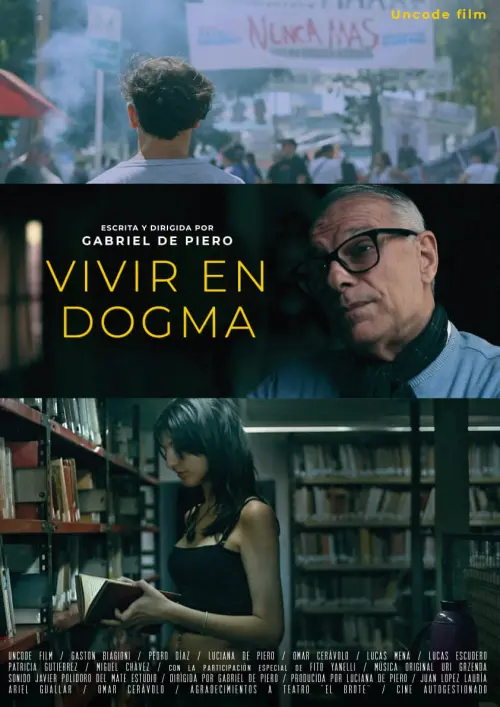 Movie poster "Vivir en dogma"