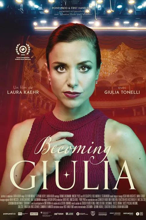 Movie poster "Becoming Giulia"