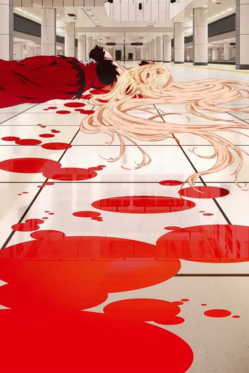 Movie poster "Kizumonogatari Part 1: Tekketsu"