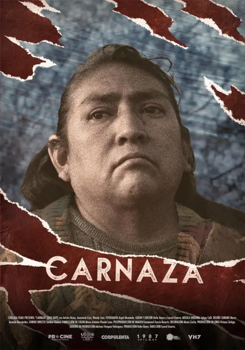 Movie poster "Carnaza"