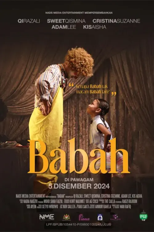 Movie poster "Babah"