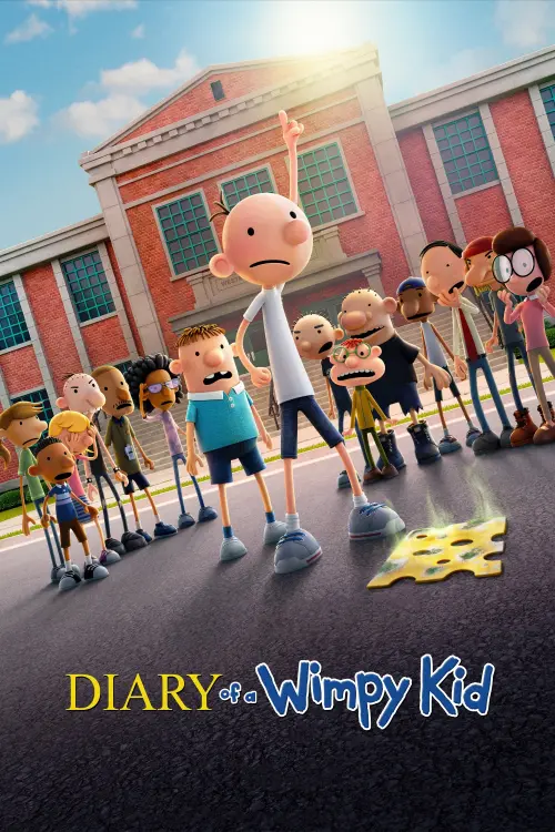 Movie poster "Diary of a Wimpy Kid"