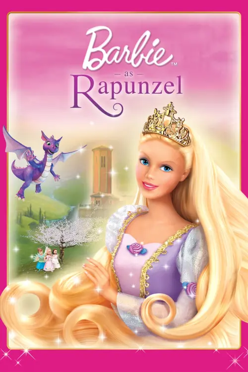 Movie poster "Barbie as Rapunzel"