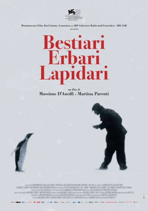 Movie poster "Bestiari, erbari, lapidari"