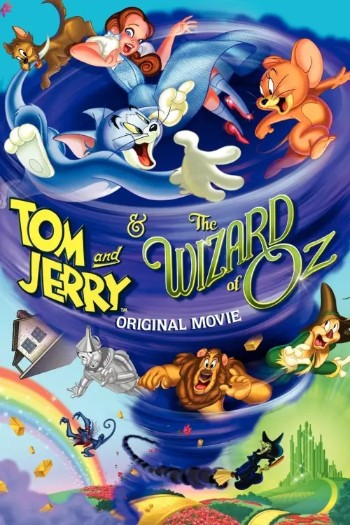 Movie poster "Tom and Jerry & The Wizard of Oz"