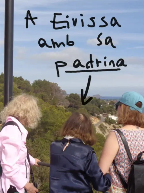 Movie poster "A Eivissa amb sa padrina"