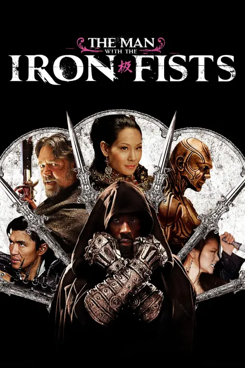 Movie poster "The Man with the Iron Fists"