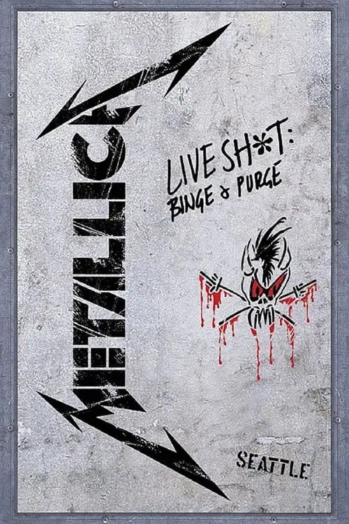 Movie poster "Metallica - Live Shit - Binge & Purge, Seattle 1989"