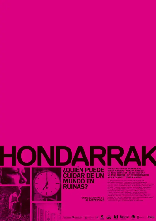 Movie poster "Hondarrak"