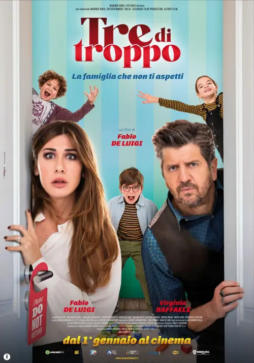 Movie poster "Tre di troppo"