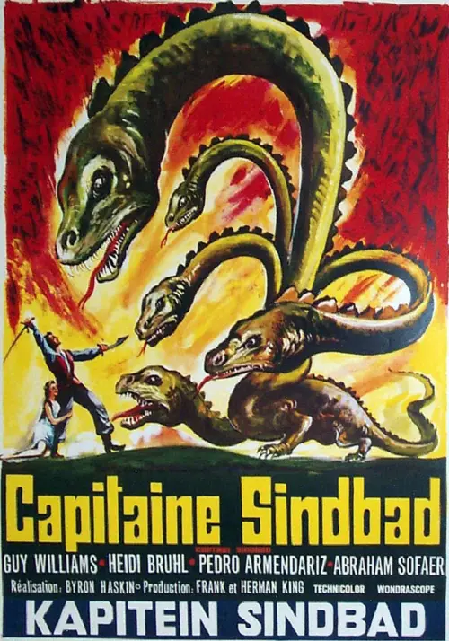 Movie poster "Captain Sindbad"