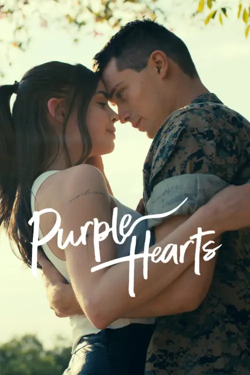 Movie poster "Purple Hearts"