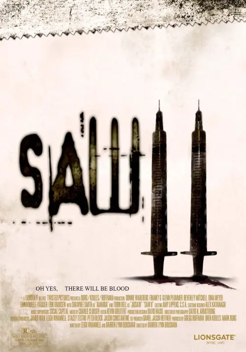 Movie poster "Saw II"