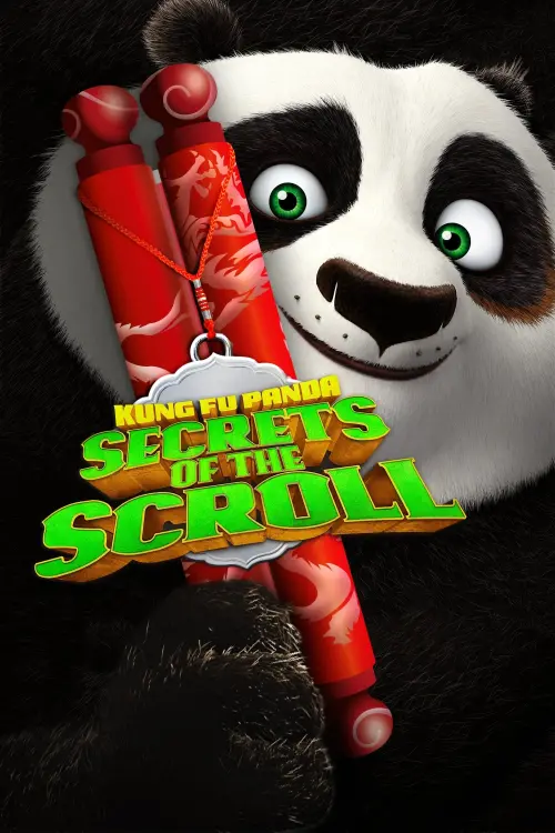 Movie poster "Kung Fu Panda: Secrets of the Scroll"