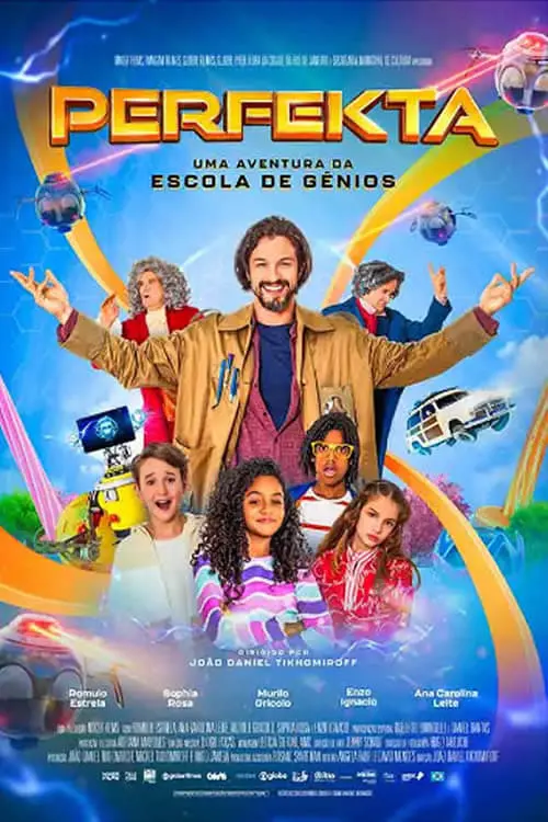 Movie poster "Perfekta - Uma Aventura da Escola de Gênios"