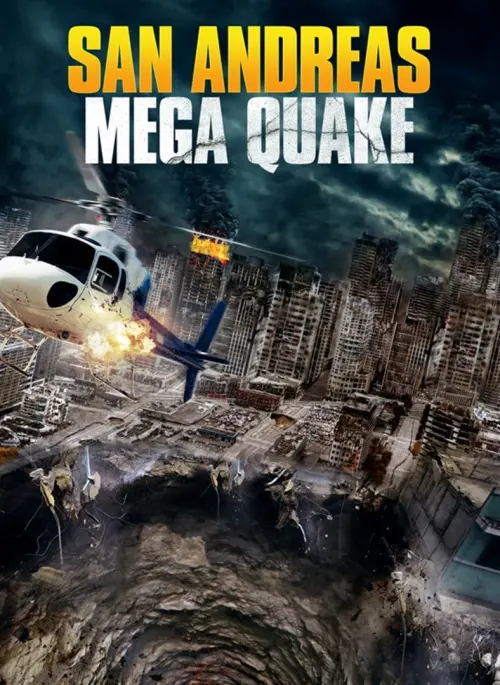 Movie poster "San Andreas Mega Quake"