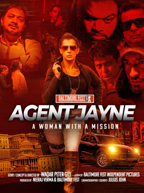 Movie poster "Agent Jayne: A Woman with a Mission"