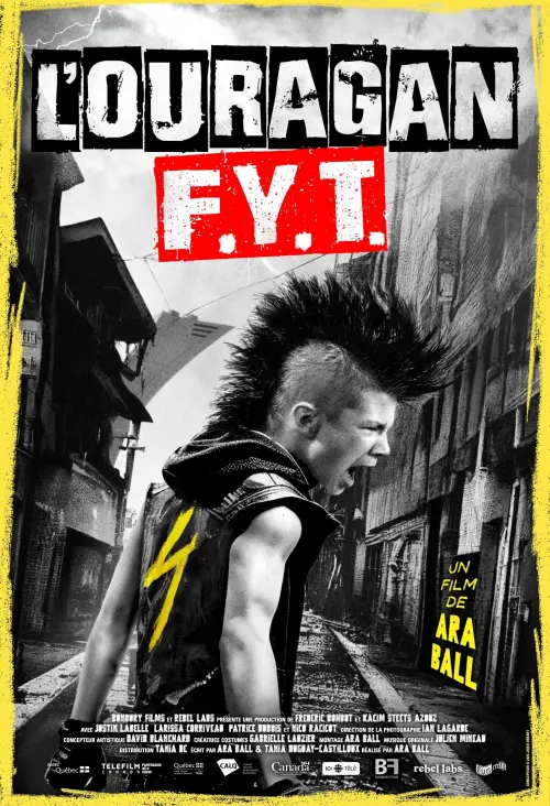 Movie poster "Hurricane Boy F.Y.T!"