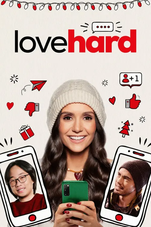 Movie poster "Love Hard"