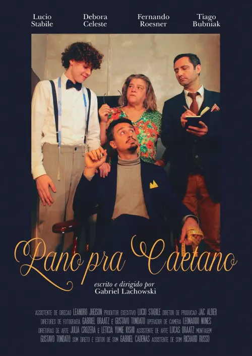 Movie poster "Pano pra Caetano"