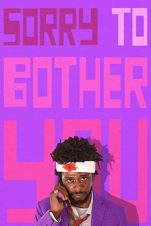 Movie poster "Sorry to Bother You"