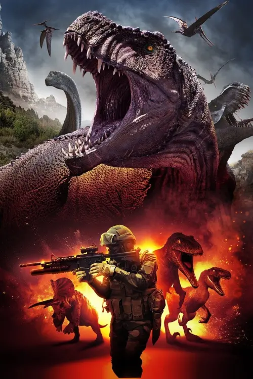 Movie poster "The Jurassic Games"