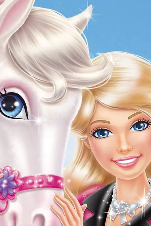 Movie poster "Barbie & Her Sisters in A Pony Tale"