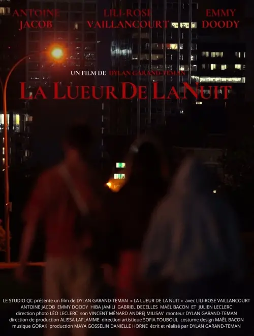 Movie poster "La Lueur de la Nuit"