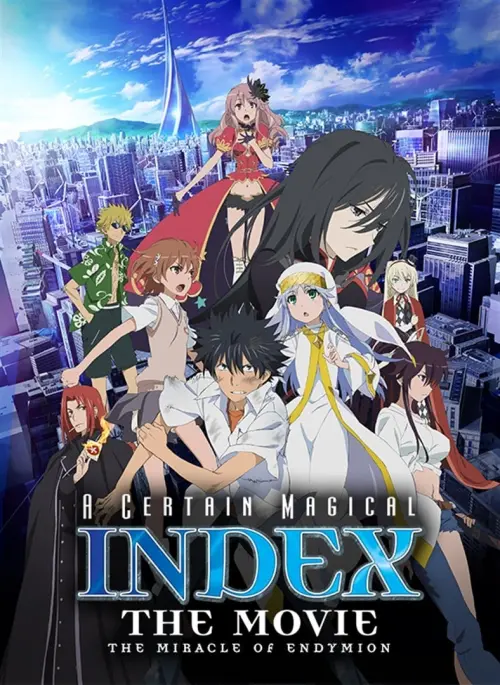 Movie poster "A Certain Magical Index: The Miracle of Endymion"